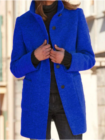 R&B | Stylischer & Eleganter Knopfmantel