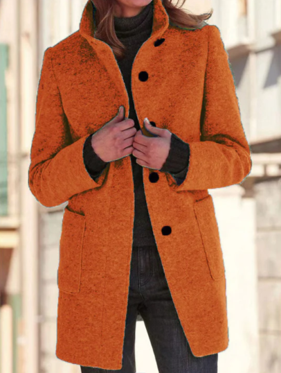 R&B | Stilvoller & Eleganter Button-Down-Mantel