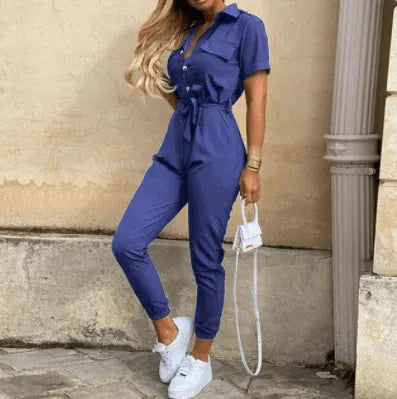 R&B | Daunen-Jumpsuit Zeitlos Weiche Baumwolle Perfekt für Jeden Anlass