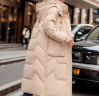 R&B | Lange Pufferjacke Winterparka