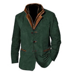 R&B | Blazer - Geschichteter Kragen und Knopf-Front-Design