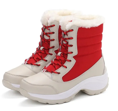 R&B | Winter Dick High-Top Plus Pelz Stiefel