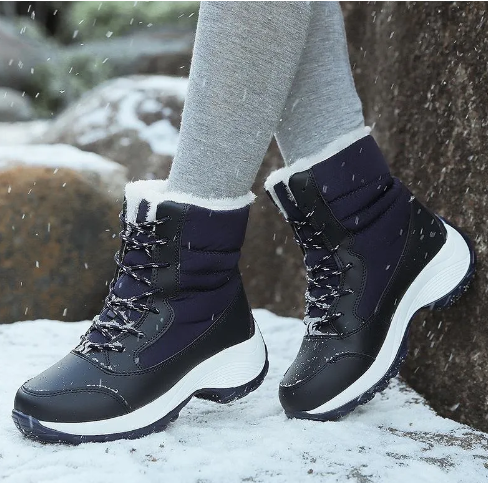R&B | Winter Dick High-Top Plus Pelz Stiefel