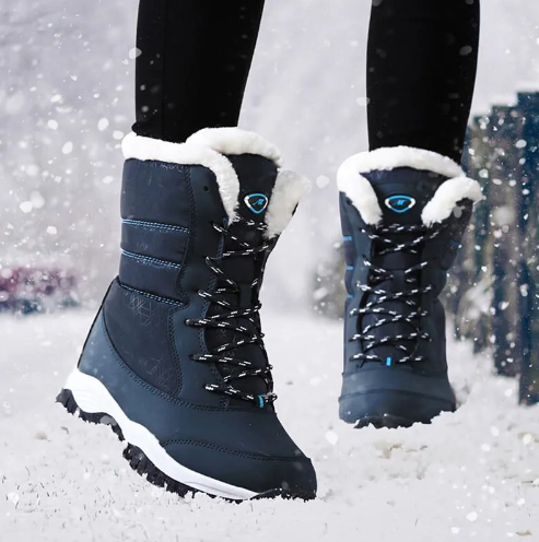 R&B | Winter Dick High-Top Plus Pelz Stiefel