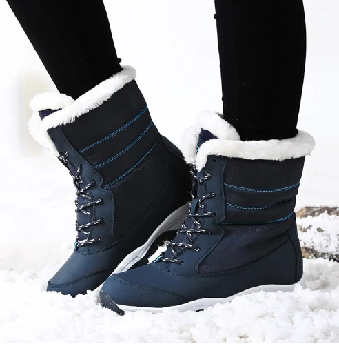 R&B | Winter Dick High-Top Plus Pelz Stiefel
