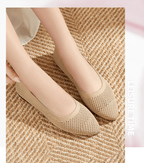 Graue Orthopädische Ballerinas R&B