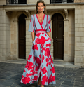 R&B | Elegantes Kleid mit Blumenmuster