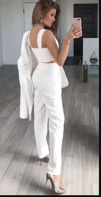 R&B | 3 Teiliges Satz mit Blazer, Top und Hose