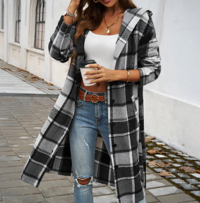 R&B | Lässige Kapuzenjacke für Frauen