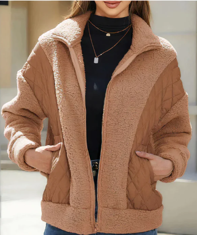 R&B | Jacke für Damen mit Reibverschluss und Gesteppten Details