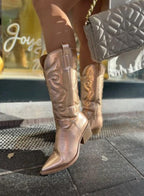 R&B | Elegante Metallische Cowboylatschen