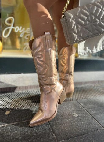 R&B | Elegante Metallische Cowboylatschen