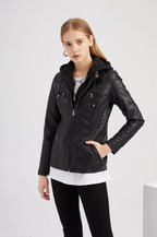 R&B | Elegante Lederjacke für Frauen