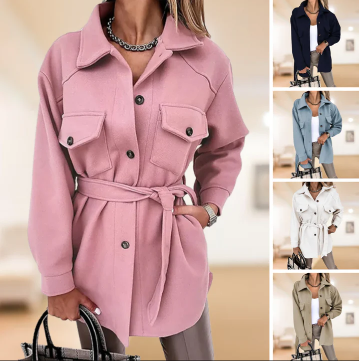 R&B | Damen-Trenchcoat Warm und Stilvoll für Den Winter