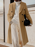 R&B | Jacke mit Doppelter Knopfleiste und Kapuze