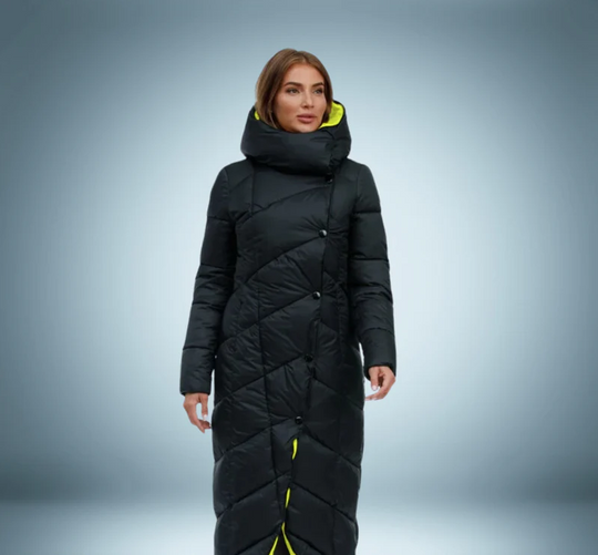 R&B | mit Knopfverschluss für Frauen Ideal für Den Winter