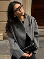 R&B | Trendiger Damenmantel Im Oversize-Fit