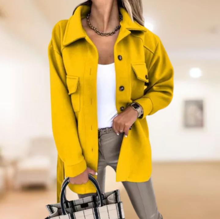 R&B | Damen-Trenchcoat Warm und Stilvoll für Den Winter