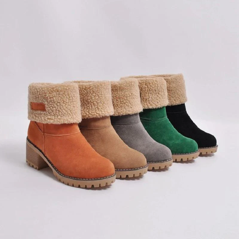 R&B | Warme Winterstiefel Aus Wildleder In Verschiedenen Ausführungen