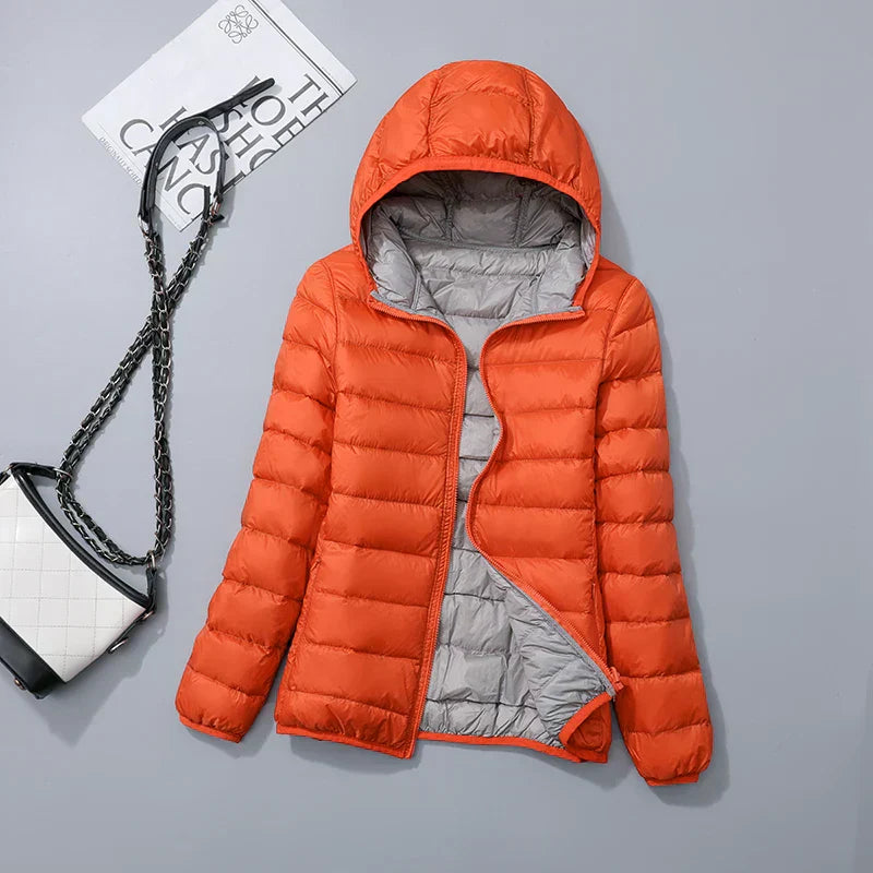 R&B | Kapuzen Daunenjacke Spezielle Winter
