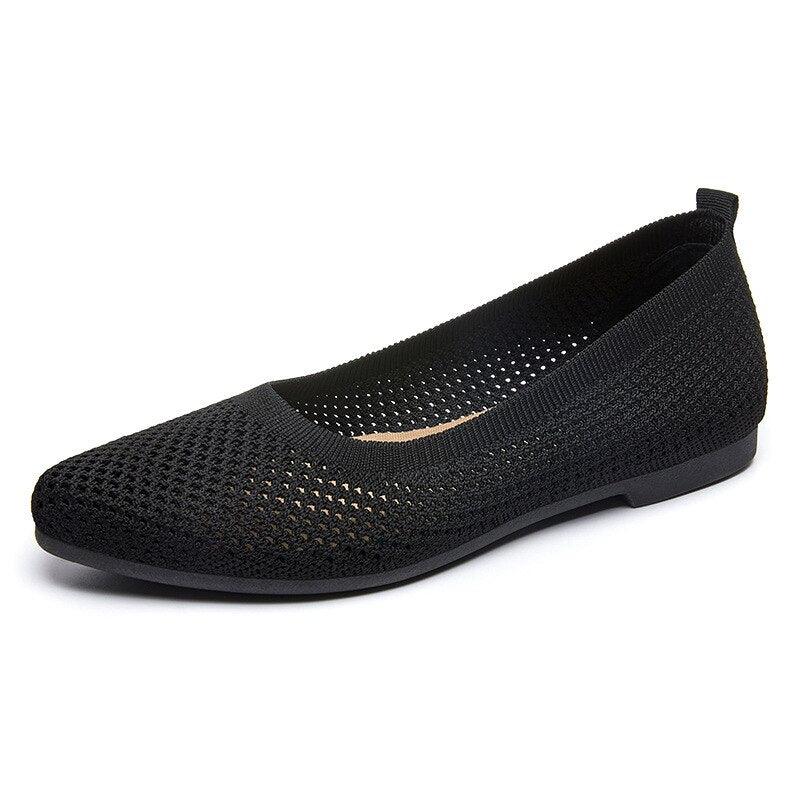 R&B - graue orthopädische ballerinas