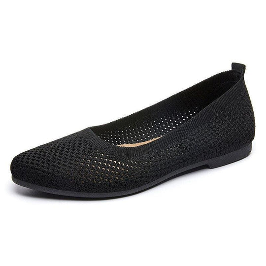 R&B - graue orthopädische ballerinas