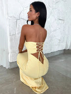 R&B | Strapless Bodycon Party Kleid