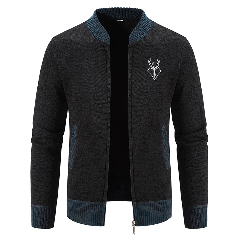 R&B | Lässige Strickjacke für Herren aus hochwertigem Garn