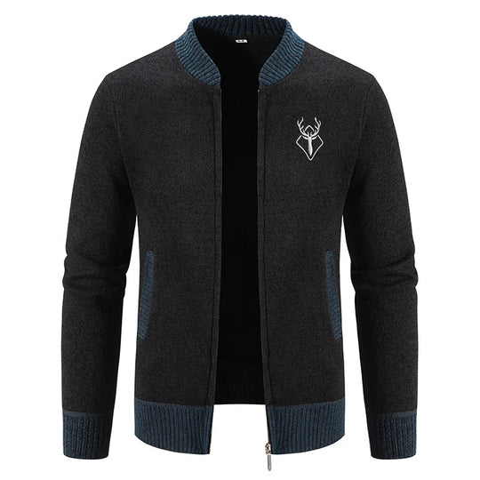 R&B | Lässige Strickjacke für Herren aus hochwertigem Garn