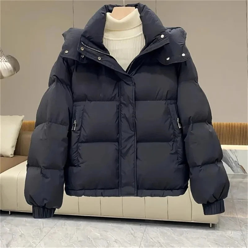 R&B | Lässige Winter Pufferjacke