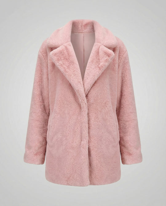 Faux Fur Winterjacke Damen | R&B