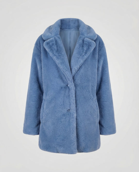 Faux Fur Winterjacke Damen | R&B