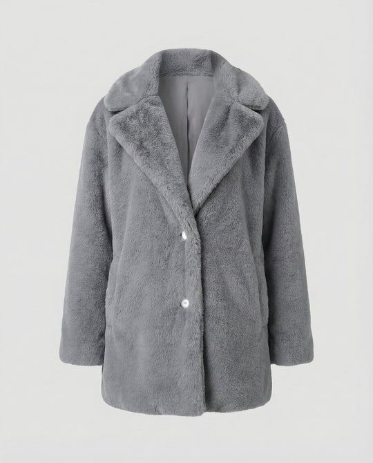 Faux Fur Winterjacke Damen | R&B