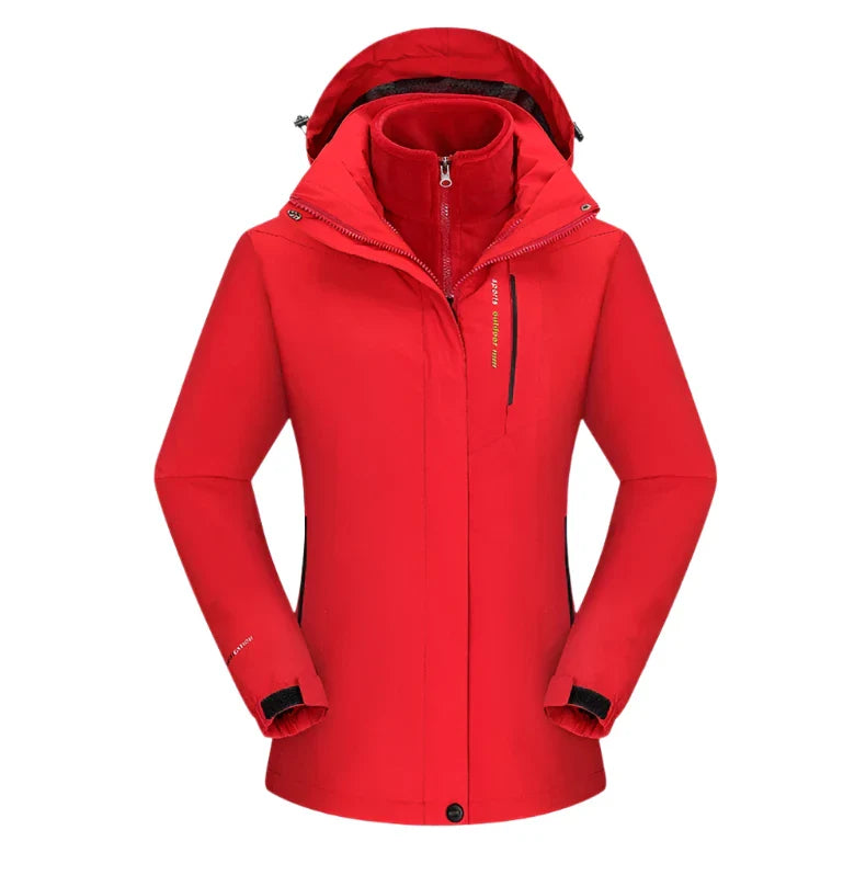 R&B | 3-In-1 Fleecegefütterte Wanderojacke