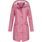 R&B | Damen Kapuzen Langjacke