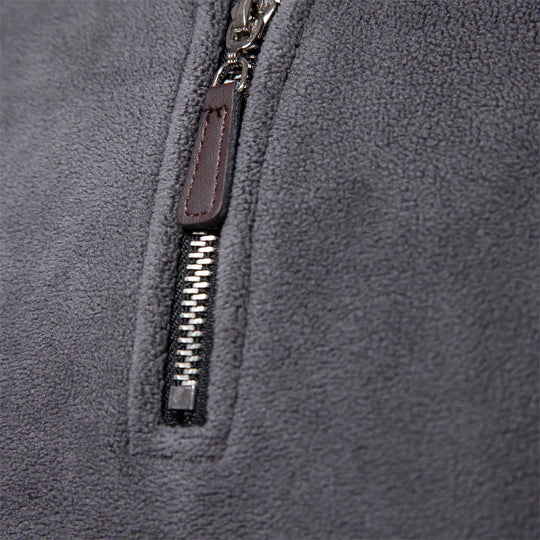R&B | Weiches Fleece Sweatshirt mit Reißverschluss Warm und Komfortabel Ideal für Kaltes Wetter