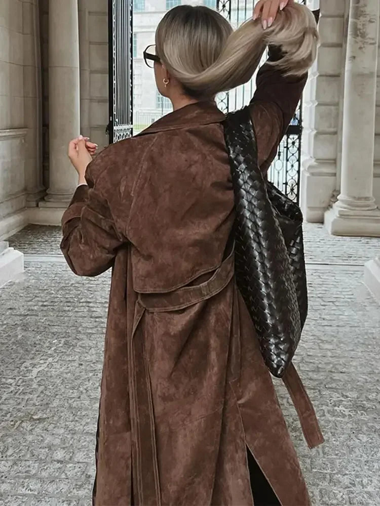 R&B | Faux Suede Winterjacke für Damen