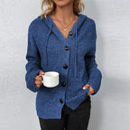 R&B | Strickjacke mit Kapuze