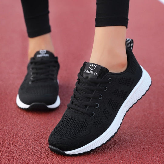Damen Atmungsaktive Mesh Sneakers R&B