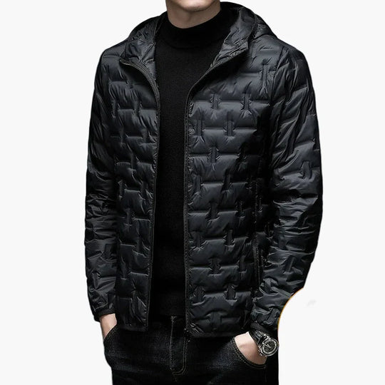 R&B | Steppjacke mit Kapuze - Winter Outdoor Freizeitjacke