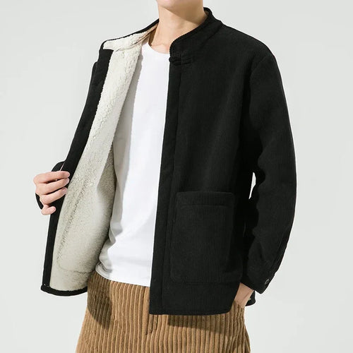 R&B | Herren-Cordjacke mit Großen Taschen - Boaz