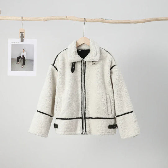 R&B | Lässiger Lambswool Mantel