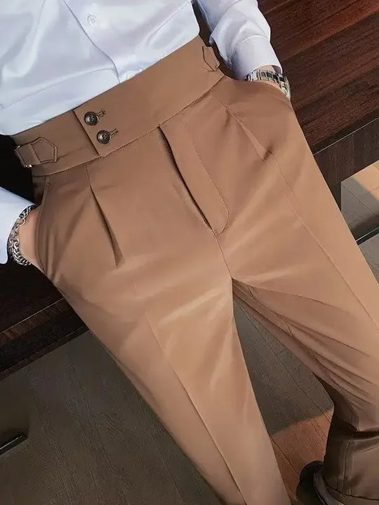 R&B | Chic Hochtaillierte Chinohose