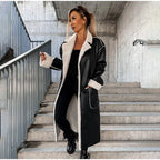 R&B | Ledermantel mit Fell