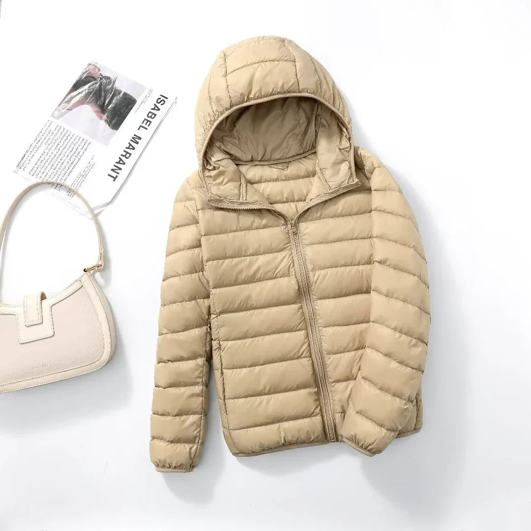 R&B | Leichte Daunenjacke Damen Herbst Winter