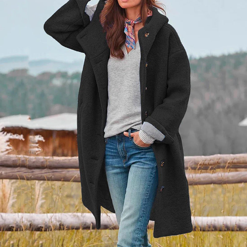 R&B | Damen Winterjacke mit Kapuze