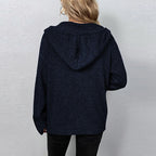 R&B | Strickjacke mit Kapuze