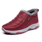 R&B | Winterstiefel – Gequiltet Wasserdicht Slip-On – Kunstpelz-Futter – Knöchelhöhe