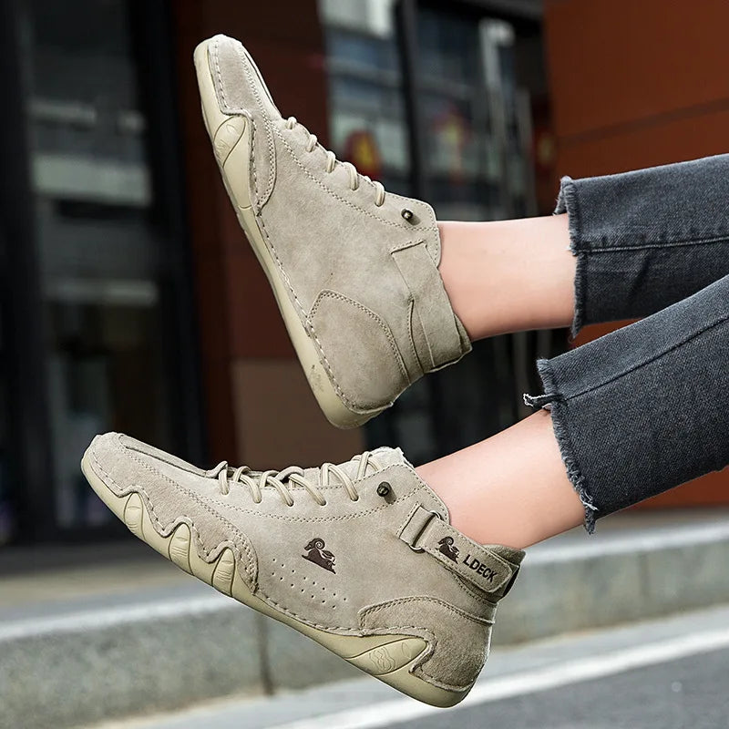 Daisy Leder Winter Sneakers | Warm & Vielseitig R&B