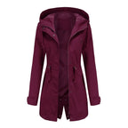 R&B | Damen parka isoliert winter